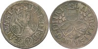 RDR Alsace Elsaß Ensisheim 3 Kreuzer Erzherzog Ferdinand, 1564-1595.
