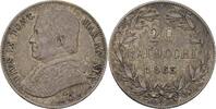 Vatikan 20 Baiocchi Pius IX., 1846-1878 -