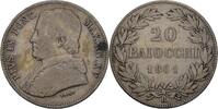 Vatikan 20 Baiocchi Pius IX., 1846-1878 -