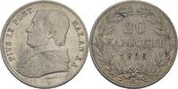 Vatikan 20 Baiocchi Pius IX., 1846-1878 -