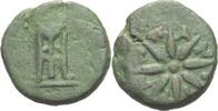 Bosporus Pantikapaion AE Dichalkon 109-105 unter Mithridates Eupator (120-63) ss