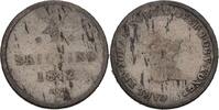 Norwegen Kongsberg 4 Skilling Carl XIV. Johann -
