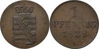 Sachsen Pfennig Friedrich August II., 1836-1854