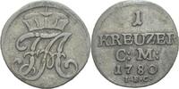 Sachsen Henneberg Schleusingen Kreuzer Friedrich August von Sachsen, 1763-1815 -