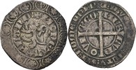 Flandern Groschen Ludwig II. von Malen, 1346 - 1384.