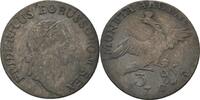 Brandenburg Preussen Königsberg 3 Gröscher 1776 Friedrich II., 1740-1786. ss