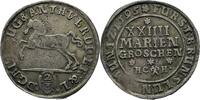 Braunschweig Wolfenbüttel 2/3 Taler = XXIIII Mariengroschen Rudolf August & Anton Ulrich (1685-1704) -