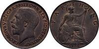 1 Farthing 1924 England George V., 1910-36 fast Stempelglanz