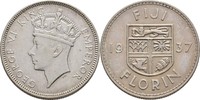 Fidschi Inseln 1 Florin George VI., 1936-52