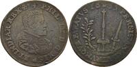 Belgien Brabant Brüssel Rechenpfennig Jeton Philipp IV., 1621-1665. -