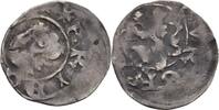 Brandenburg in Franken Pfennig auf Würzburger Schlag. Friedrich V. 1361-1397.