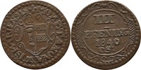 Mecklenburg Wismar 3 Pfennige