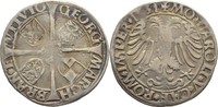 Brandenburg in Franken Schwabach 6 Kreuzer Georg, 1527-1536