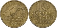 Danzig 10 Pfennig Dorsch