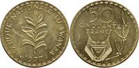 Ruanda 50 Francs Essay - Probe Teestrauch -