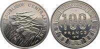 Zentralafrikanische Staaten 100 Francs Essay - Probe Elenantilopen -