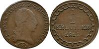 Austria Ungarn Schmöllnitz 1/2 Kreuzer Franz II./I., 1792-1835