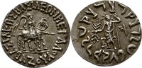 Baktrien Indo Skythen Taxila Tetradrachme Azes I., 57-35