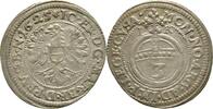 Brandenburg Ansbach 3 Kreuzer 1625 Joachim Ernst, 1603-1625 ss