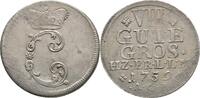 8 Gute Groschen 1759 Braunschweig Wolfenbüttel Karl, 1735-1780 ss+