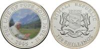 Somalia 250 Shillings Papst Johannes Paul II. vor Bergen -