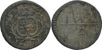 Württemberg Stuttgart 1/2 Kreuzer Karl Eugen, 1744-1793 -