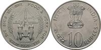 Indien 10 Rupees FAO - Nahrung und Arbeit für alle -