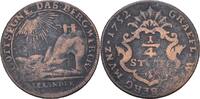 Wied Neuwied 1/4 Stüber Johann Friedrich Alexander, 1737-1791 -