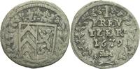 Hanau Münzenberg Kreuzer Friedrich Casimir, 1641-1685 -