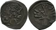 Denar 1606 Polen, Stadt Posen Sigismund III., 1587-1632 Prägeschwächen, ss