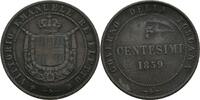 Italien Toscana Firenze 5 Centesimo Victor Emanuel II.,1859-1861-1878 -