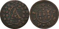 Mecklenburg Güstrow 3 Pfennig Gustav Adolf, 1636-1695 -