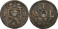 RDR Luxemburg Sol Franz II./I., 1792-1835. -