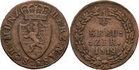 Nassau 1/4 Kreuzer Wilhelm, 1816-1839 -