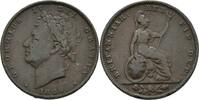 Großbritannien Farthing George IV., 1820-1830 -