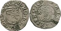 RDR Ungarn Habsburg Kremnitz Denar 1581 Rudolph II., 1576-1612 Prägeschwächen, f.vz