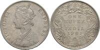 British India Bombay Rupee Victoria, 1837-1901 -