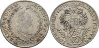 RDR Ungarn Habsburg Nagybanya 20 Kreuzer 1791 Leopold II., 1790-1792 ss/vz