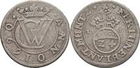 Braunschweig Lüneburg Celle 1/24 Taler Georg Wilhelm, 1665-1705 -