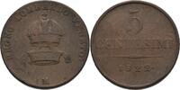 Österreich Lombardei Venetien Milano 5 Centesimi Franz II./I., 1792-1835 -