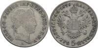 Österreich Habsburg Wien 5 Kreuzer Ferdinand I., 1835-1848 -