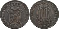 Spanien Catalonia Barcelona 6 Quartos Isabel II., 1833-1868 -