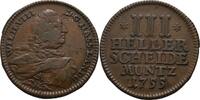 Hessen Kassel 3 Heller Wilhelm VIII., 1751-1760 -