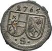 Salzburg, Bistum Einseitiger Pfennig Sigismund III. von Schrattenbach, 1753-1771 -