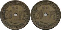 Baden Karlsruhe Marke zu 20 Pfennig Lebens Bedürfniss Verein -