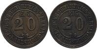 Baden Karlsruhe Marke zu 20 Pfennig Lebens Bedürfniss Verein -