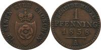 Lippe Detmold Pfennig Paul Friedrich Emil Leopold, 1851-1875. -