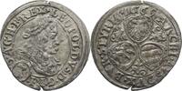 RDR Steiermark Graz 3 Kreuzer Leopold I., 1657-1705 -