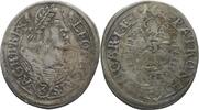 RDR Ungarn Habsburg Kremnitz 3 Kreuzer Leopold I., 1657-1705 -