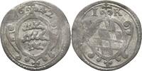 Württemberg Kreuzer Eberhard III., 1633-1674 -